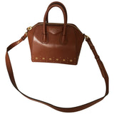 Givenchy antigona camel leather handbag