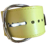 Balenciaga  Yellow Leather Bracelets