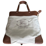 Burberry beige cloth travel bag