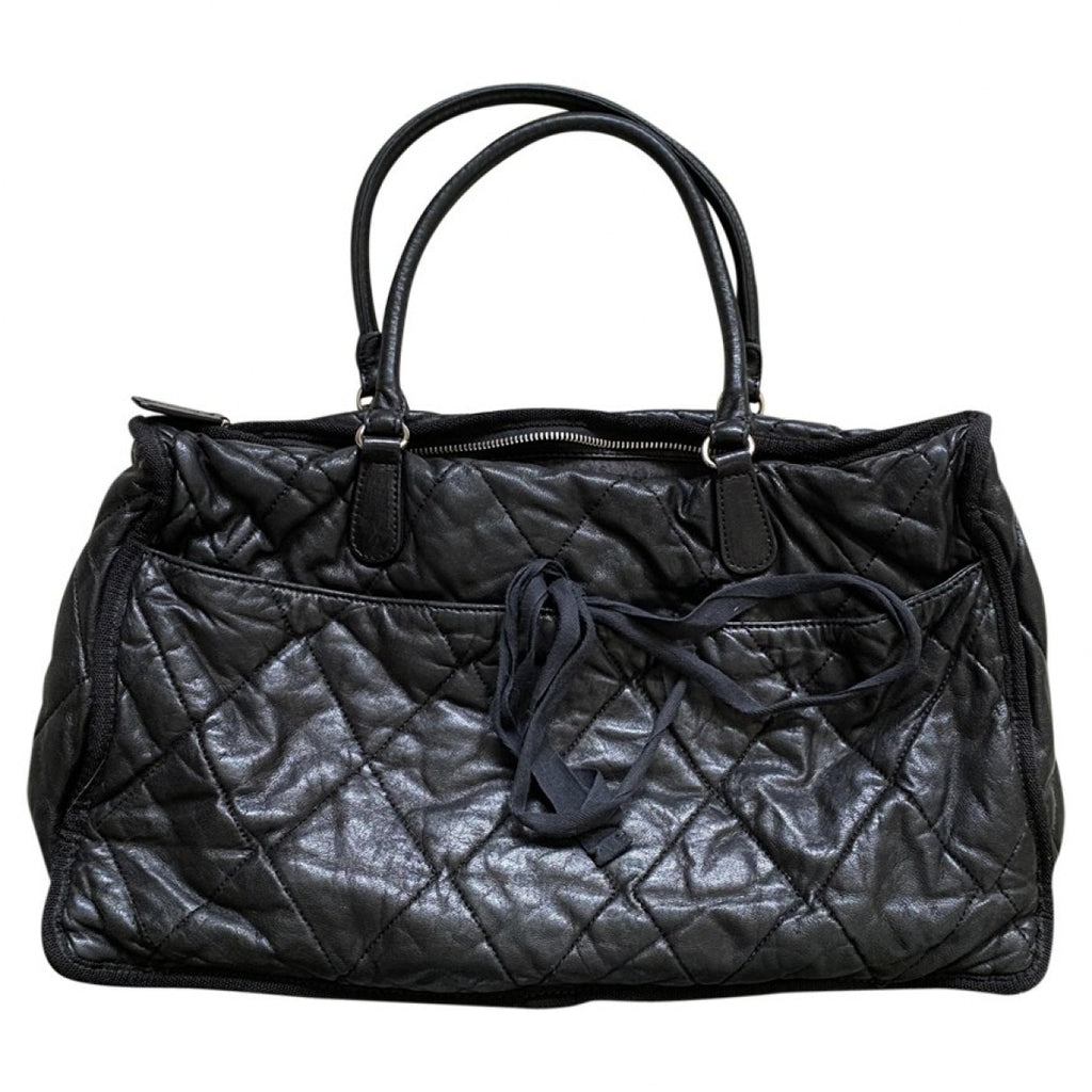 Marni black leather handbag