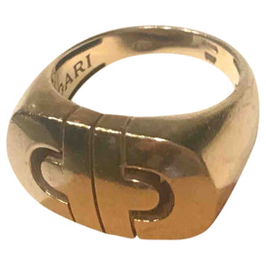 Bvlgari parentesi gold yellow gold rings