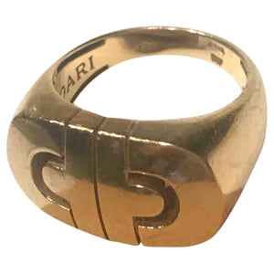 Bvlgari parentesi gold yellow gold rings