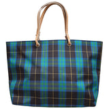 Burberry blue cloth handbag