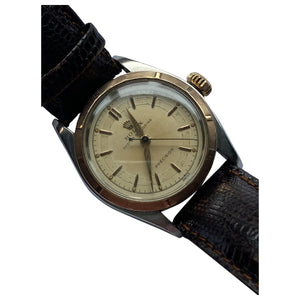 Rolex gold gold and steel watch