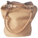 Marni moon beige leather handbag