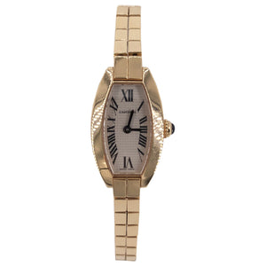 Cartier gold yellow gold watch