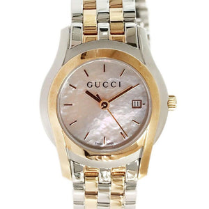 Gucci silver steel watch