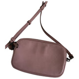 Coach smooth crossbody  pink leather handbag