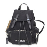 Burberry black cloth backpacks