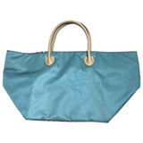 Burberry blue cloth handbag