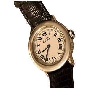 Cartier  silver watch