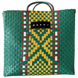 Marni multicolour plastic handbag