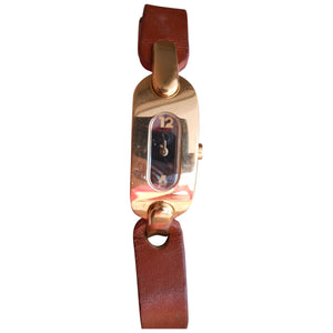 Fendi gold steel watch