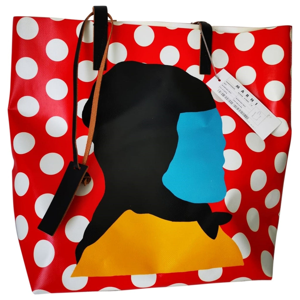 Marni multicolour plastic handbag