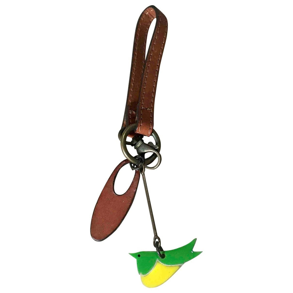 Marni multicolour leather bag charms