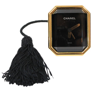 Chanel première gold steel watch