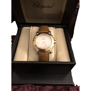 Chopard happy sport gold gold and steel watch
