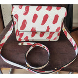 Marni trunk red leather handbag