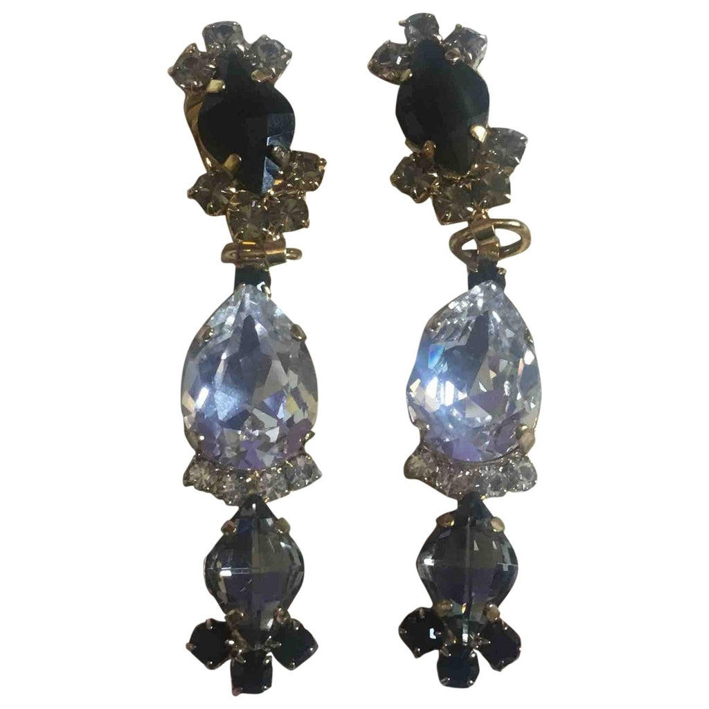 Marni  yellow gold earrings