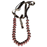 Marni brown wood necklaces