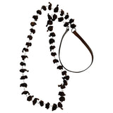 Marni brown leather necklaces