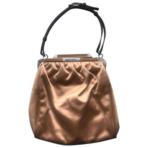 Marni beige silk handbag