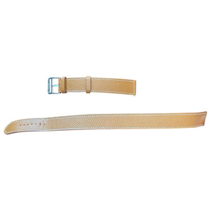 Hermès heure h camel leather watch