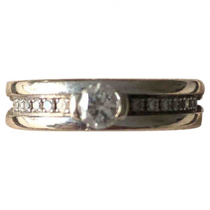 Bvlgari B.Zero1 Silver White gold Rings
