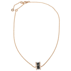 Bvlgari b.zero1 yellow pink gold necklaces