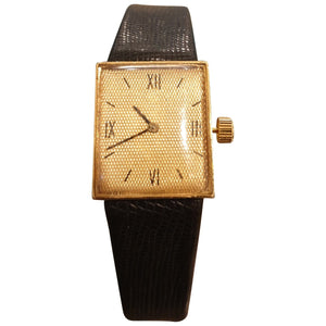 Van Cleef & Arpels gold yellow gold watch