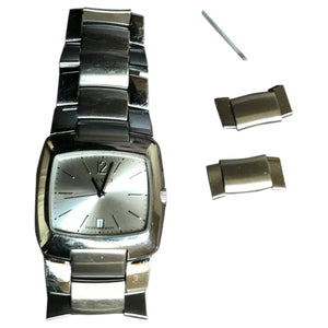 Gucci grey steel watch