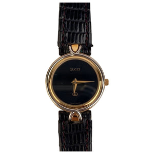 Gucci gold gold plated watch