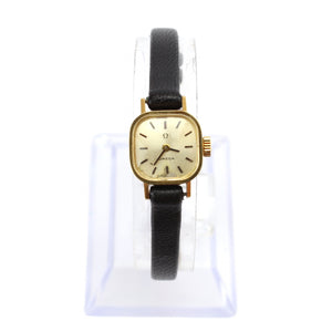 Omega gold yellow gold watch