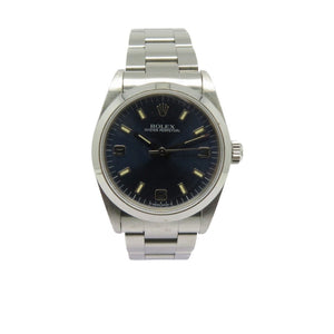 Rolex oyster perpetual 31mm silver steel watch