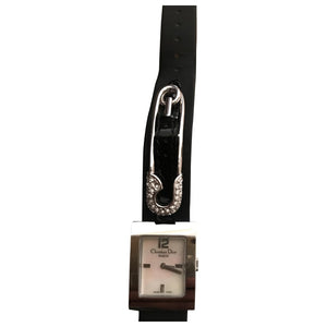 Dior silver steel watch