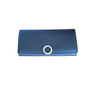 Bvlgari black leather case