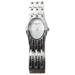 Dior silver steel watch