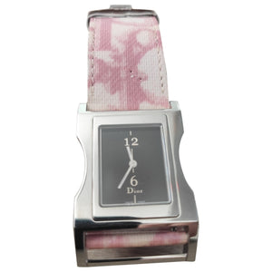 Dior silver steel watch