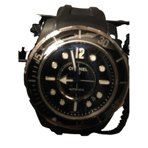 Chanel j12  marine black ceramic watch