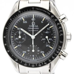 Omega speedmaster black steel watch