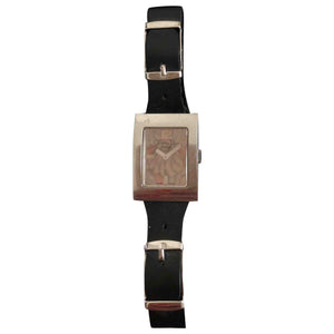 Christian Dior silver steel watch
