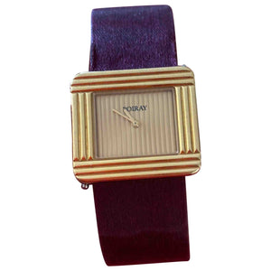 Poiray ma première gold yellow gold watch