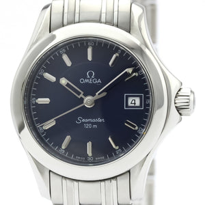Omega seamaster blue steel watch