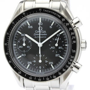 Omega speedmaster black steel watch