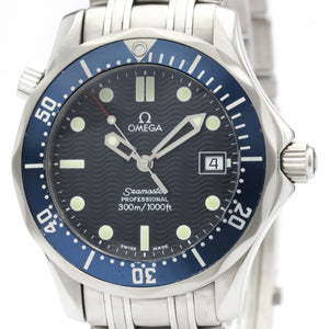 Omega seamaster blue steel watch