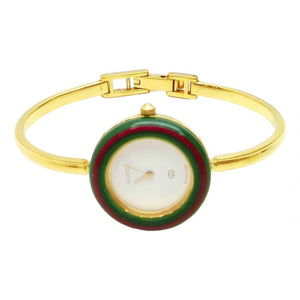 Gucci gold gold plated watch
