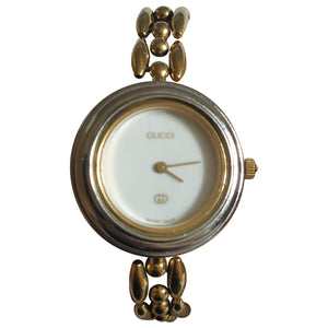 Gucci gold gold plated watch