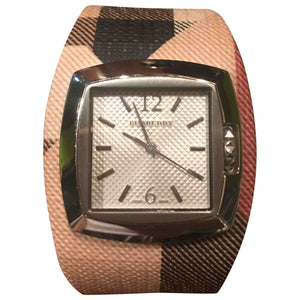 Burberry multicolour steel watch