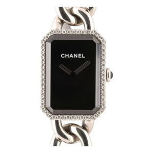 Chanel première silver steel watch