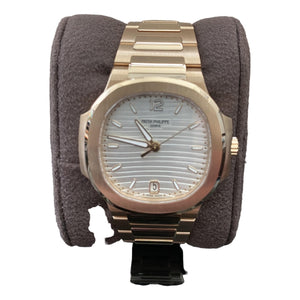 Patek Philippe nautilus gold pink gold watch